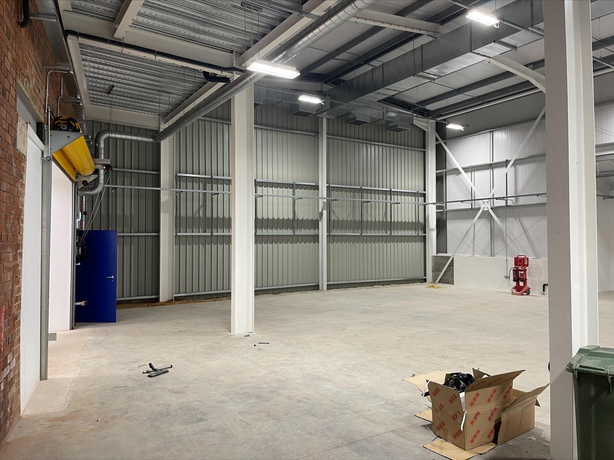 Braime Group PLC Warehouse Extension — project photograph