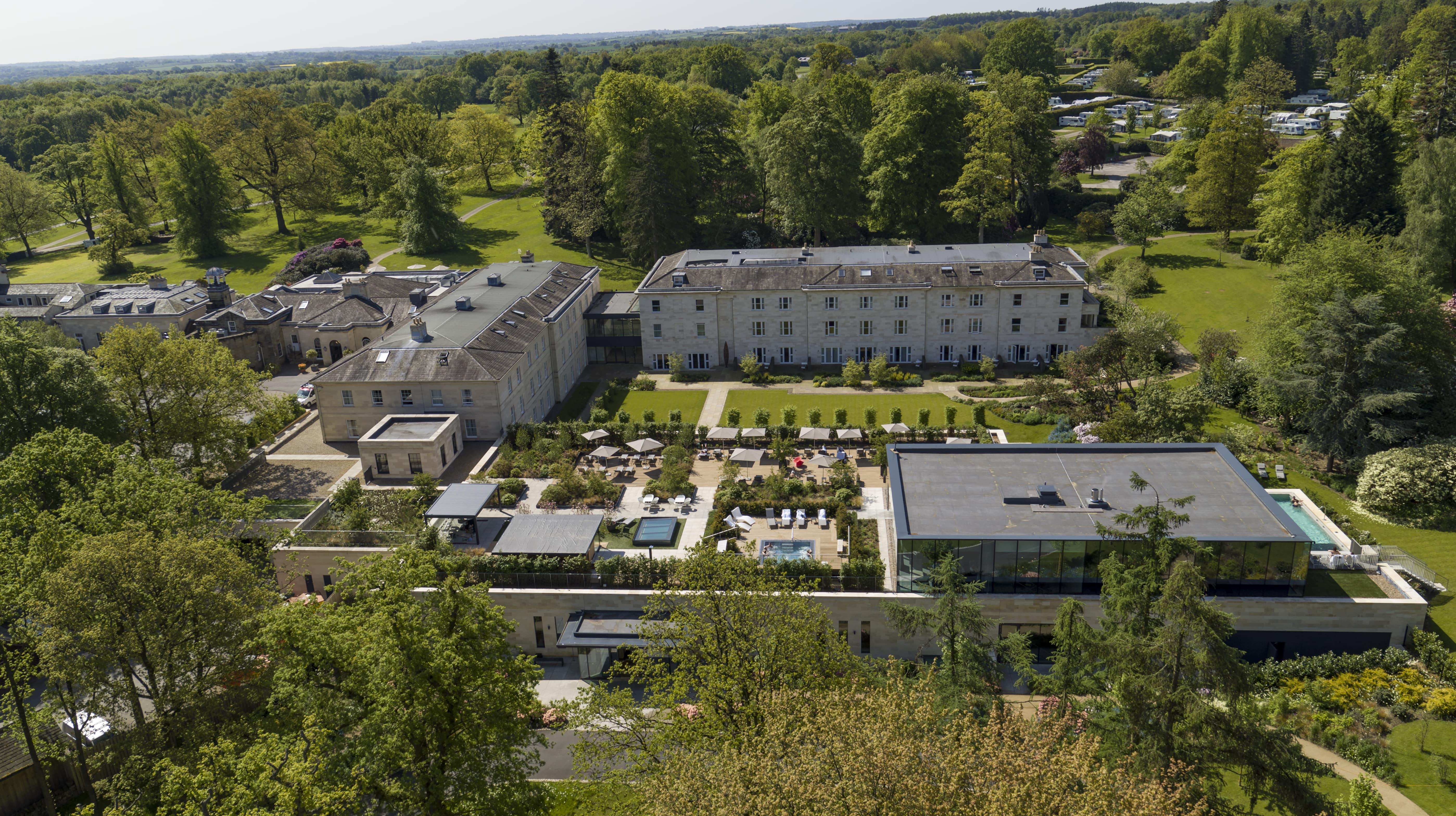 Rudding Park Spa — project photograph supplied by MAC Construction Consultants