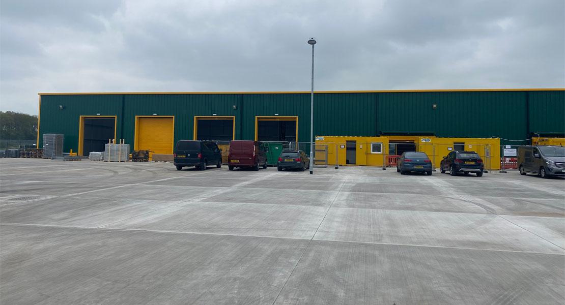 Travis Perkins, Worksop — project photograph supplied by MAC Construction Consultants