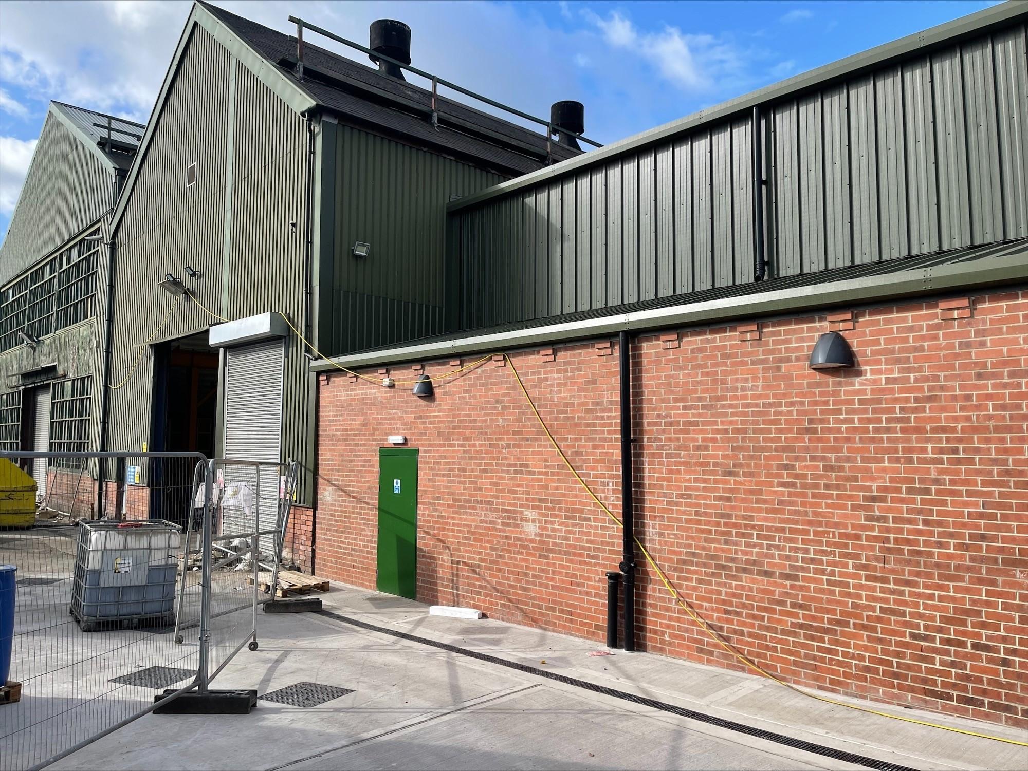 Braime Group PLC Warehouse Extension — project photograph