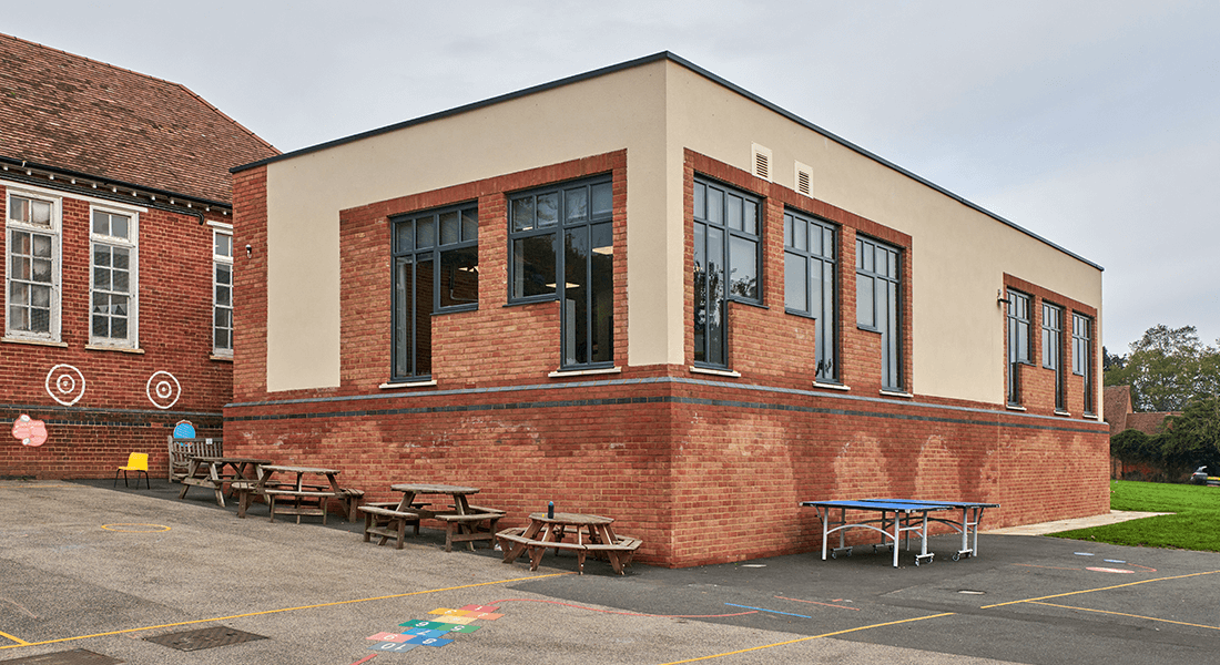 Badby Primary School — project photograph supplied by MAC Construction Consultants